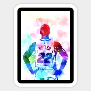 Jimmy Butler Watercolor Sticker